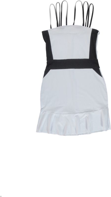VESTIDO BRU021 ALCA JEANS BICOLOR BABADO (01301060084) VESTIDO BRU021 ALCA JEANS BICOLOR BABADO (01301060084)