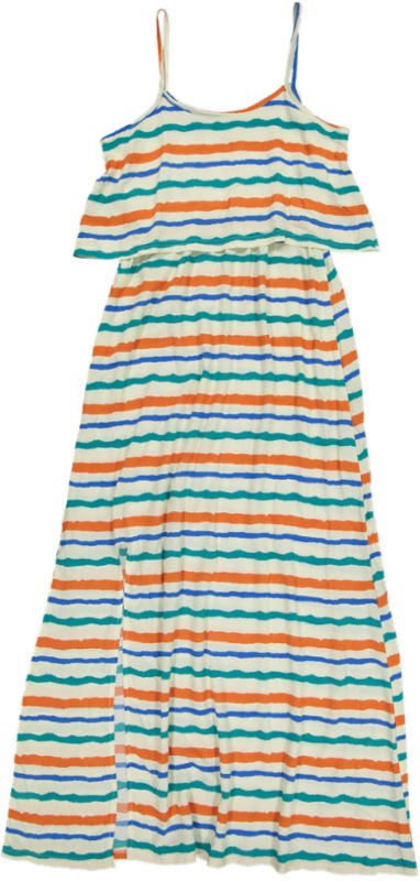 vestido longo babado (01301060107) vestido longo babado (01301060107)