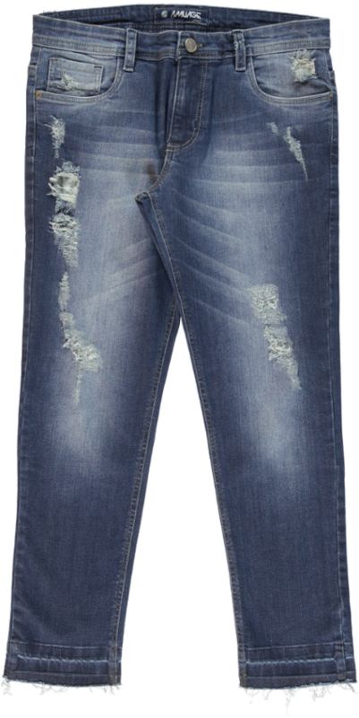 Calça 18935 Masculina Jeans Cropped Adulto (03501010075) Calça 18935 Masculina Jeans Cropped Adulto (03501010075)