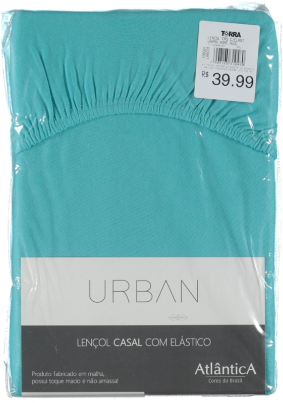 LENCOL QUEEN C/ELAST URBAN HOME AZUL TUR (41143000156) LENCOL QUEEN C/ELAST URBAN HOME AZUL TUR (41143000156)