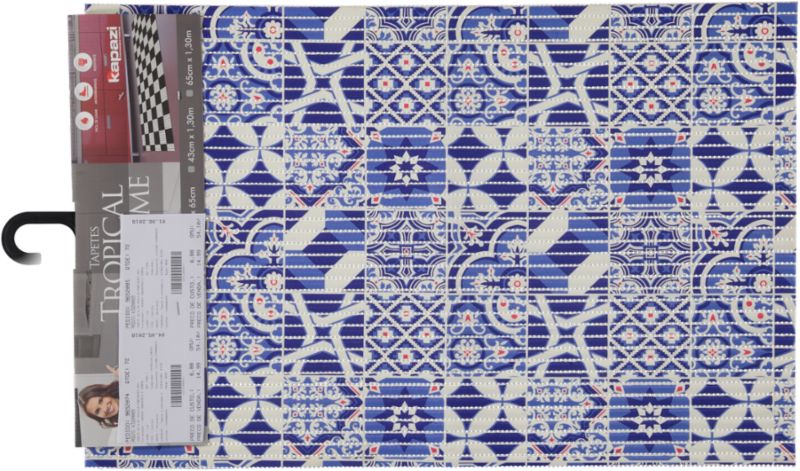 TAPETE 43 X 65 AZULEJO PORTUGUES AZUL (41532000029) TAPETE 43 X 65 AZULEJO PORTUGUES AZUL (41532000029)