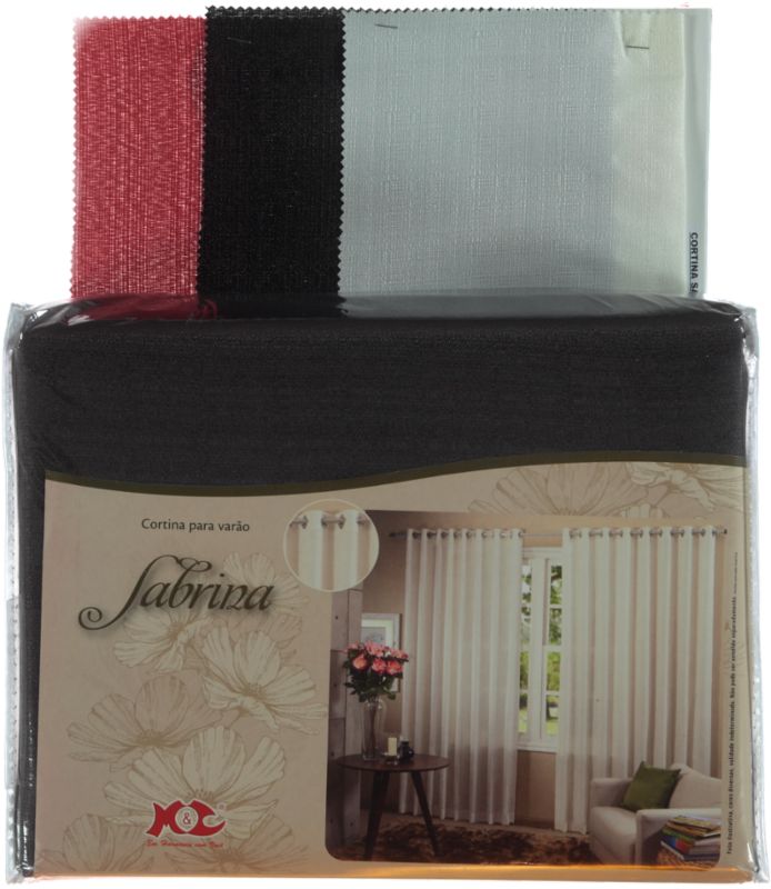 CORTINA SABRINA VARAO ATE 2M (56005210) CORTINA SABRINA VARAO ATE 2M (56005210)